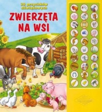 Zwierzęta na wsi. 30 przycisków - okładka książki