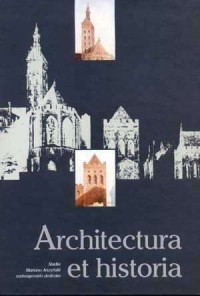 Architectura et historia - okładka książki
