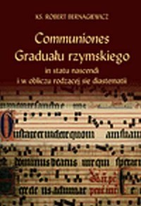 Communiones Graduału rzymskiego - okładka książki