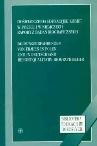 Doświadczenia edukacyjne kobiet - okładka książki