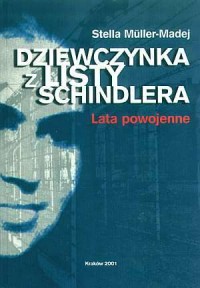 Dziewczynka z listy Schindlera - okładka książki