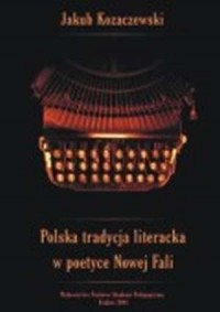 Polska tradycja literacka w poetyce - okładka książki