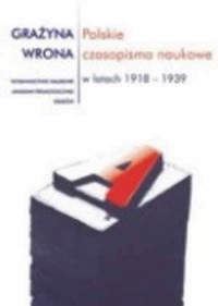 Polskie czasopisma naukowe w latach - okładka książki