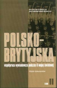 Polsko-brytyjska współpraca wywiadowcza - okładka książki