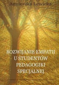 Rozwijanie empatii u studentów - okładka książki