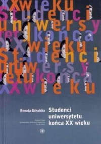 Studenci uniwersytetu końca XX - okładka książki