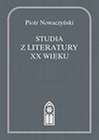 Studia z literatury XX wieku - okładka książki
