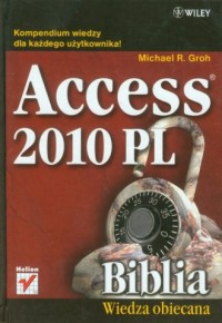 Access 2010 PL. Biblia - okładka książki