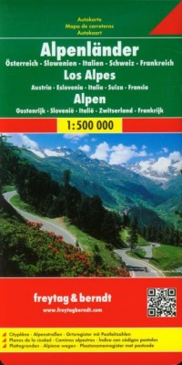 Alpy - Austria, Słowenia, Włochy, - okładka książki
