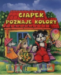 Ciapek poznaje kolory - okładka książki