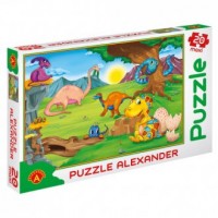 Dinozaury (puzzle maxi - 20 elem.) - zdjęcie zabawki, gry