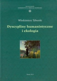 Dyscypliny humanistyczne i ekologia - okładka książki
