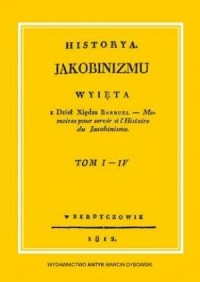 Historia Jakobinizmu. (Historya - okładka książki