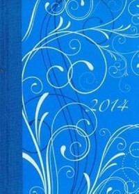 Kalendarz 2014. Glamour (niebieski) - okładka książki
