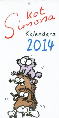 Kalendarz 2014. Kot Simona - okładka książki