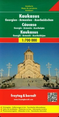 Kaukaz: Gruzja, Armenia, Azerbejdżan - okładka książki