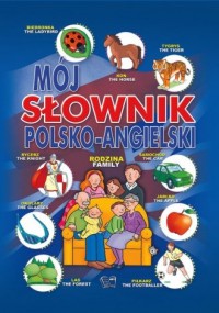 Mój słownik polsko-angielski - okładka podręcznika