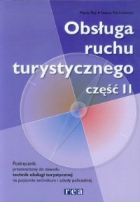 Obsługa ruchu turystycznego cz. - okładka podręcznika