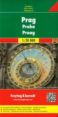 Praga plan miasta (skala 1: 20 - okładka książki