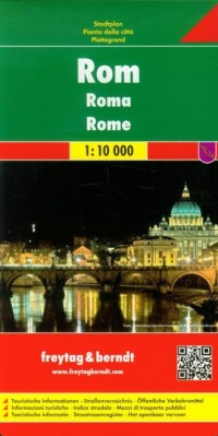 Rzym plan miasta (skala 1: 10 000) - okładka książki