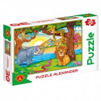 Safari (puzzle - 30 elem.) - zdjęcie zabawki, gry