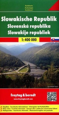 Słowacja mapa drogowa (skala 1: - okładka książki