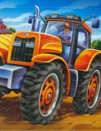Traktor (puzzle) - zdjęcie zabawki, gry