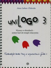 UniLogo 3. Wyrazy w obrazkach - - okładka książki