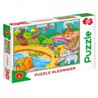 W Zoo (puzzle - 30 elem.) - zdjęcie zabawki, gry