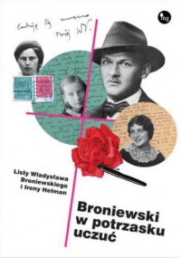 Broniewski w potrzasku uczuć - okładka książki