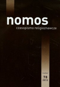 Czasopismo religioznawcze 78/2012 - okładka książki