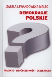 Demokracje polskie. Tradycje - - okładka książki