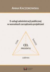 E-usługi administracji publicznej - okładka książki