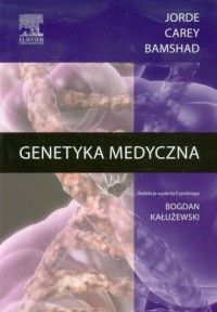 Genetyka medyczna - okładka książki
