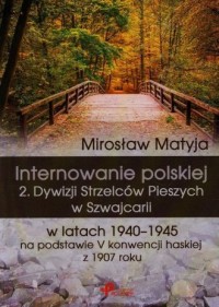 Internowanie polskiej 2. Dywizji - okładka książki