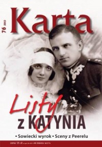 Karta nr 76. Listy z Katynia - okładka książki