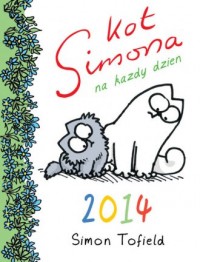 Kot Simona na każdy dzień 2014 - okładka książki