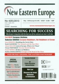 New Eastern Europe 4/2013. Searching - okładka książki