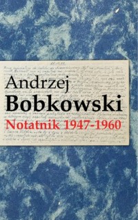 Notatnik 1947-1960 - okładka książki