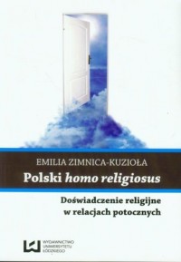 Polski homo religiosus. Doświadczenie - okładka książki