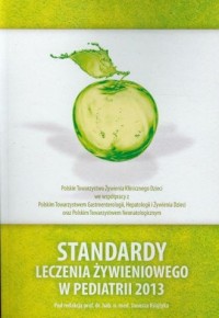 Standardy leczenia żywieniowego - okładka książki