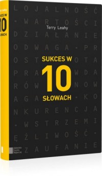 Sukces w 10 słowach - okładka książki