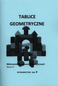 Tablice geometryczne. Seria: Biblioteczka - okładka podręcznika