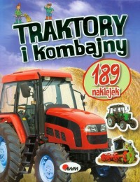 Traktory i kombajny (+ 189 naklejek) - okładka książki