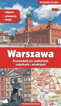 Warszawa. Przewodnik po symbolach, - okładka książki
