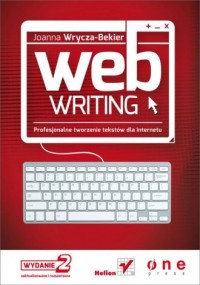 Webwriting. Profesjonalne tworzenie - okładka książki