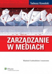 Zarządzanie w mediach - okładka książki