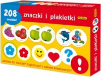 Znaczki i plakietki. Zestaw edukacyjny - zdjęcie zabawki, gry