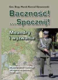 Baczność! ...Spocznij! Meandry - okładka książki