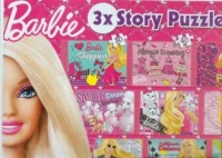 Barbie 3 x Story (puzzle) - zdjęcie zabawki, gry